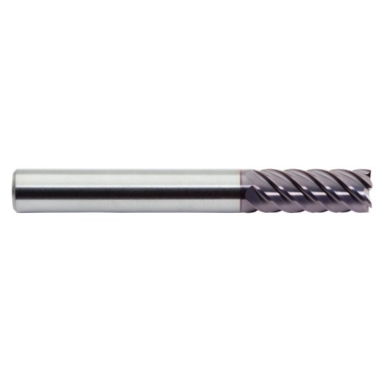Picture of M.A. Ford 15739371A Dia 10mm SH 0.3937 LOC 0.9843 OAL4.0157 End Mill Standard Flute High Helix Carbide AlTiN Single End Corner Radius0.0197 0.50mm TuffCut DM®